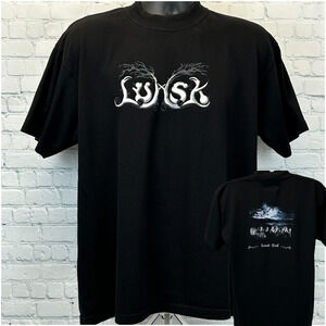 Vintage Y2Ks Lumsk Troll T Shirt Norwegian Folk Metal Band Black Mens L Large